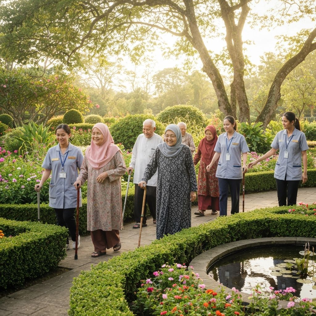 Old Age Home - Garden Activities